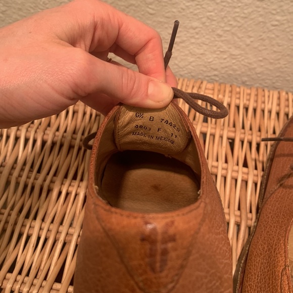 Brown Frye Oxford shoes, size 6.5 - Picture 4 of 6